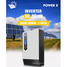 Inversor solar híbrido com controlador solar MPPT integrado 1kW a 6kW
